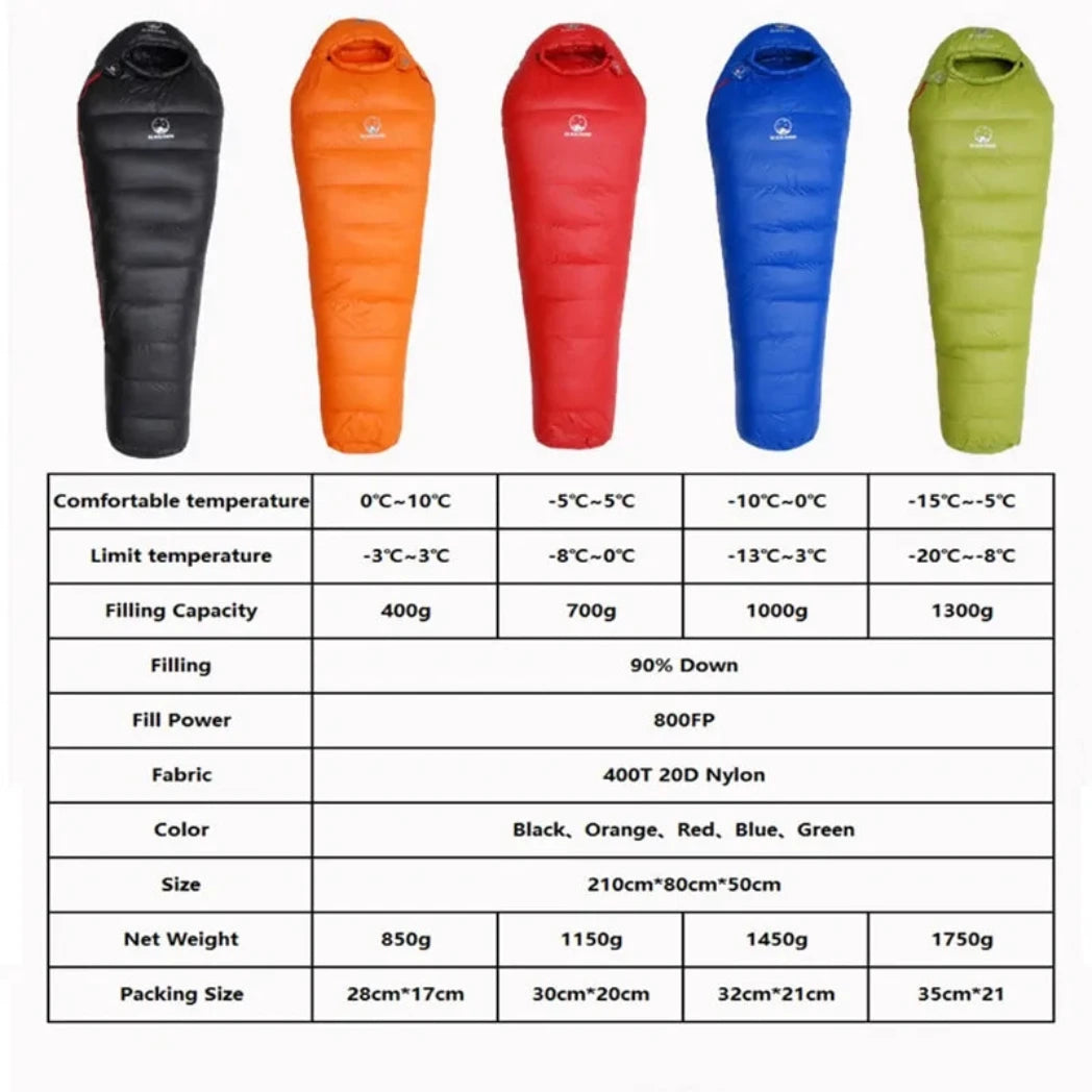 Outdoor Camping Sleeping Bag 
 Measurements