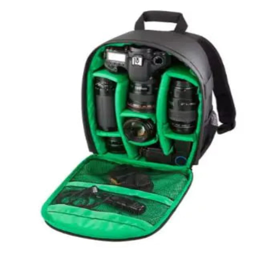 Outdoor Camera Backpack in Green