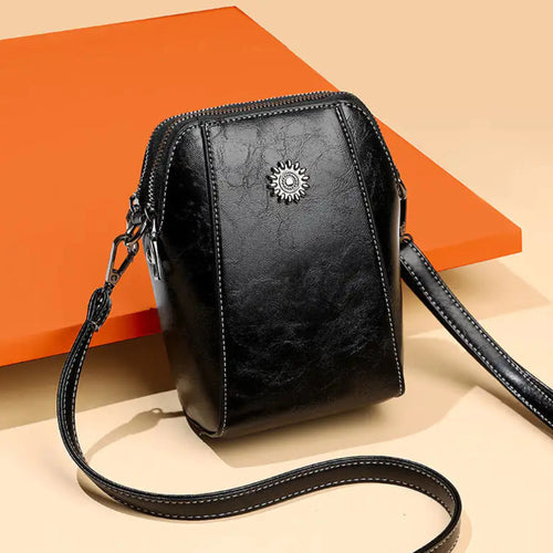 Load image into Gallery viewer, Jasmine Mini Crossbody Bag in Black
