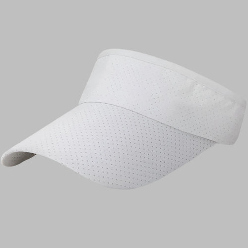 Load image into Gallery viewer, Adjustable Breathable Sun Protection Hat in White
