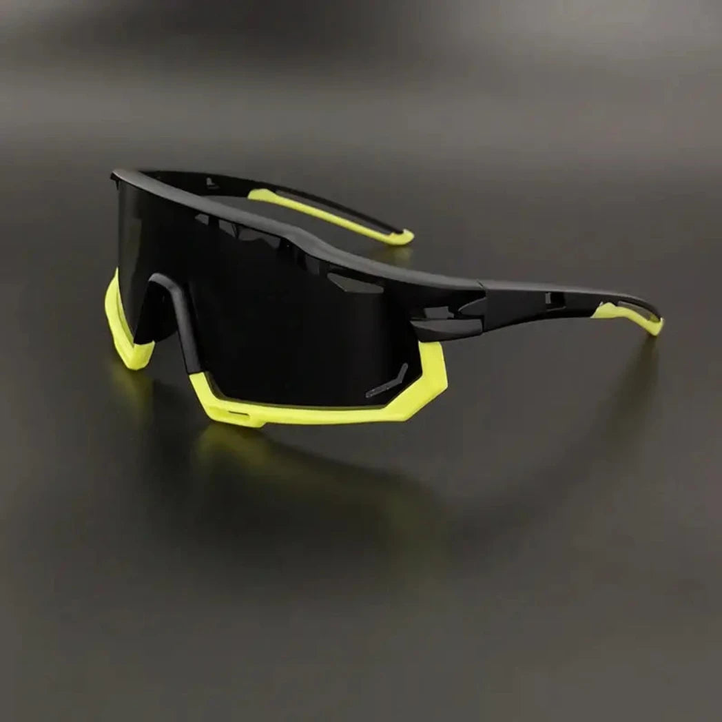 Cycling Sunglasses in Yellow