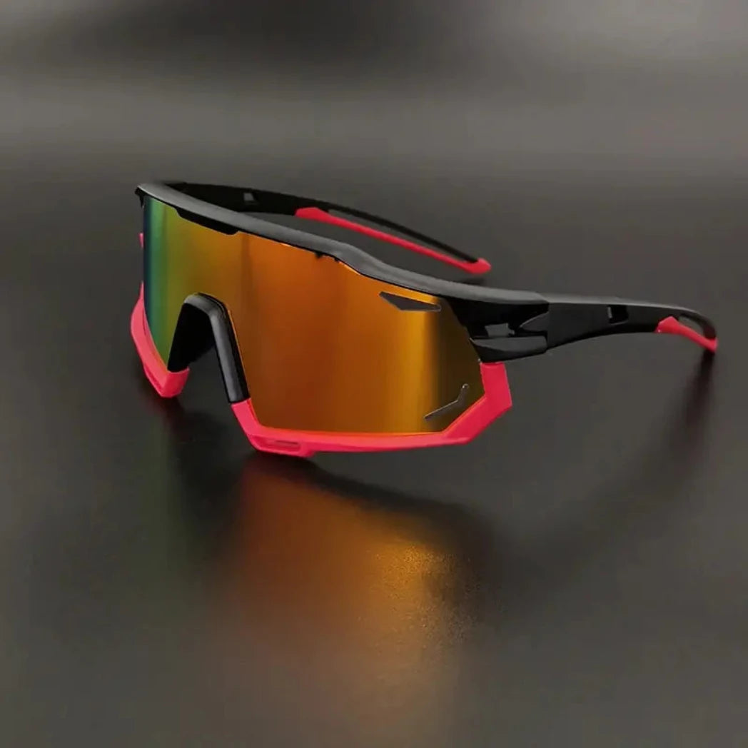 Cycling Sunglasses in Orange