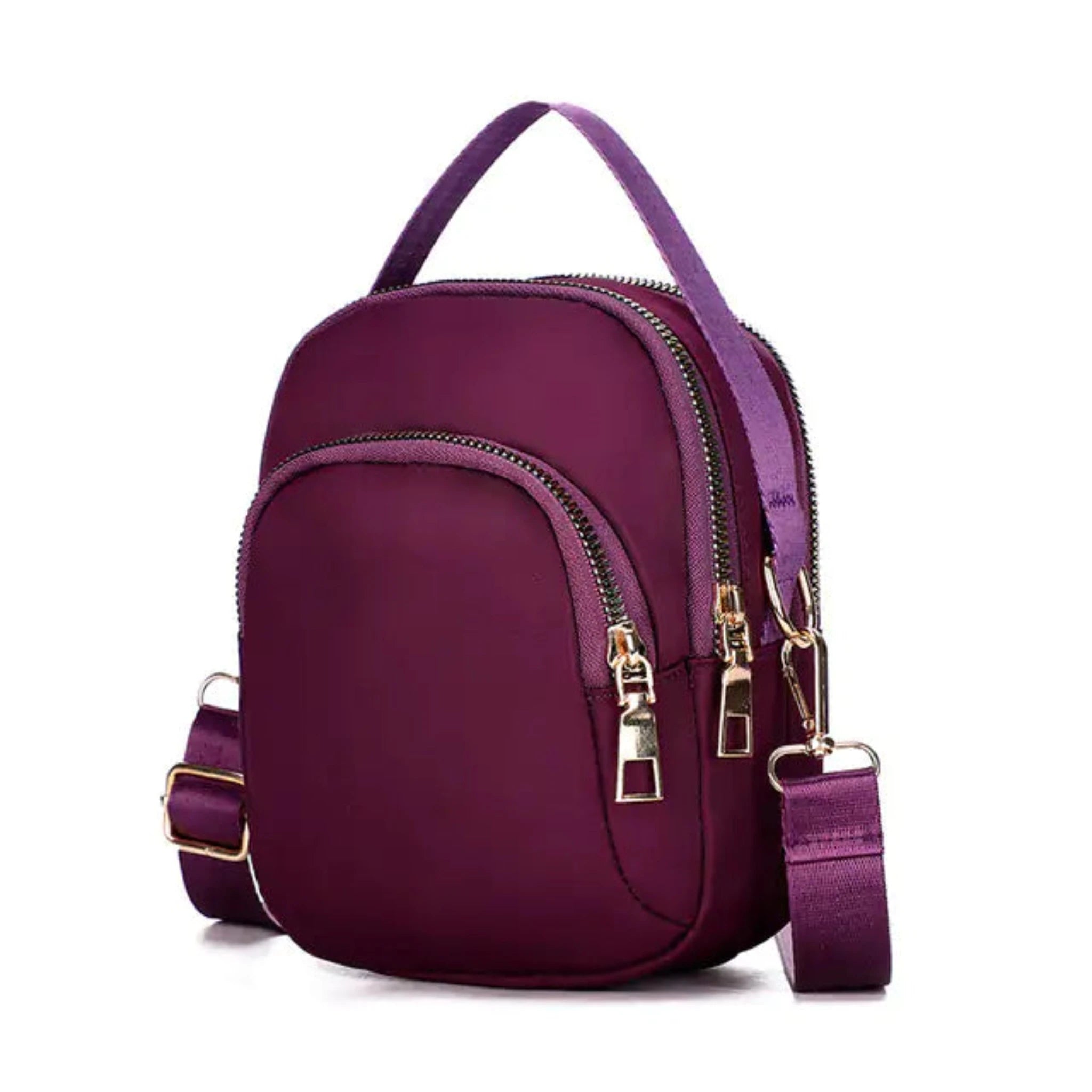 Multifunctional Shoulder Bag in Purple