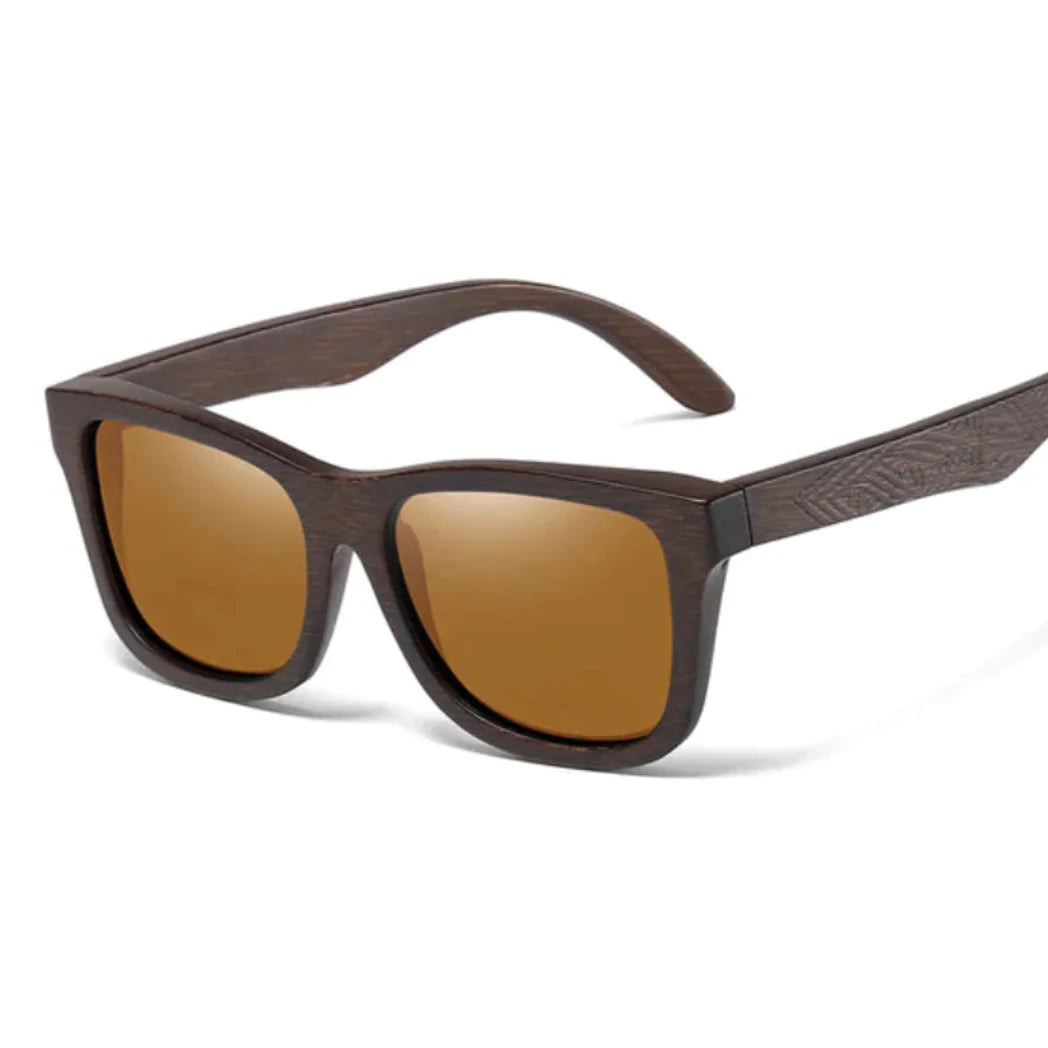 Bamboo Sunglasses with Brown Lenses