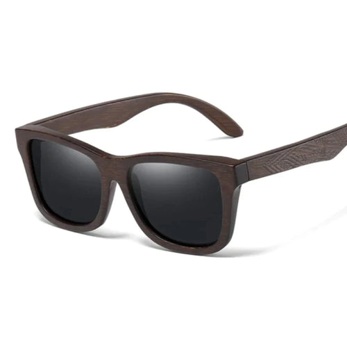 Load image into Gallery viewer, Bamboo Sunglasses with Black Lenses
