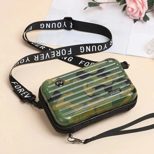 Load image into Gallery viewer, Mini Suitcase Bag in Green
