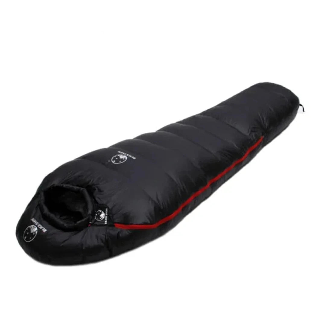 Outdoor Camping Sleeping Bag  1000G in Black