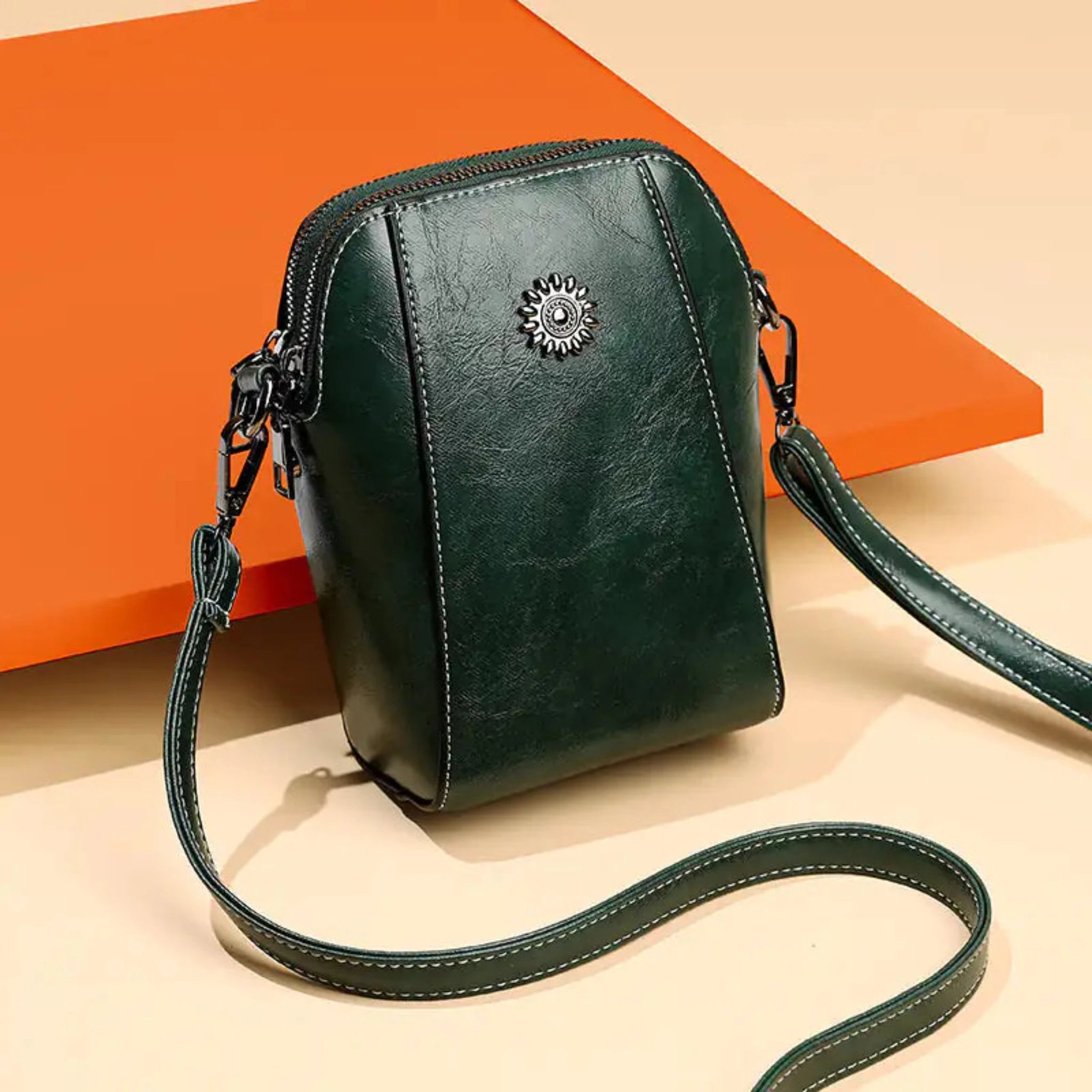 Jasmine Mini Crossbody Bag in Green