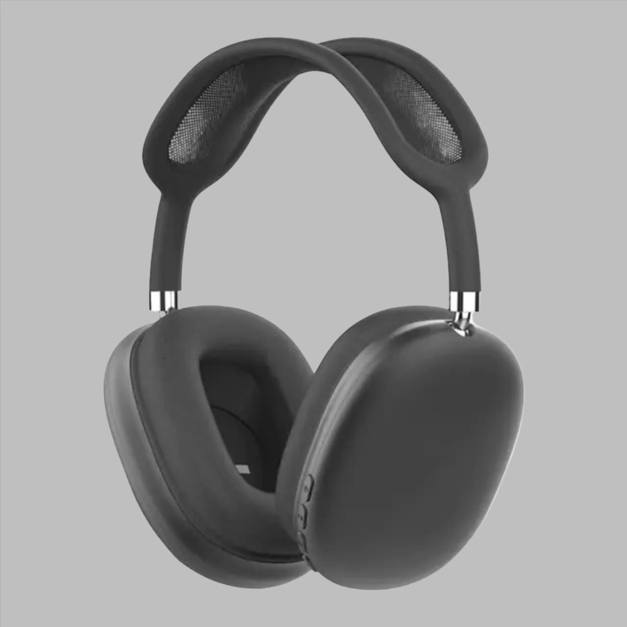 Air Max Headphones With Microphone in Black