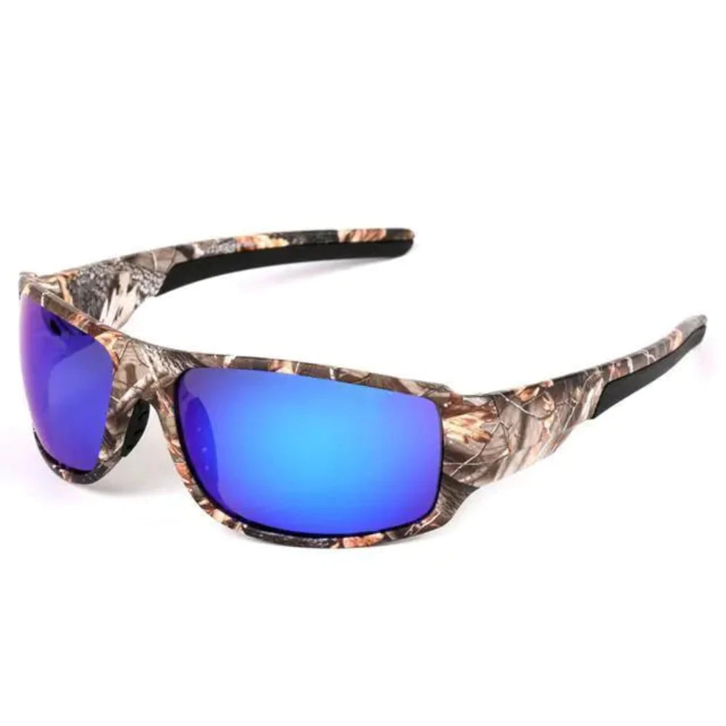 Outdoor Sport Camouflage Sunglasses in Blue