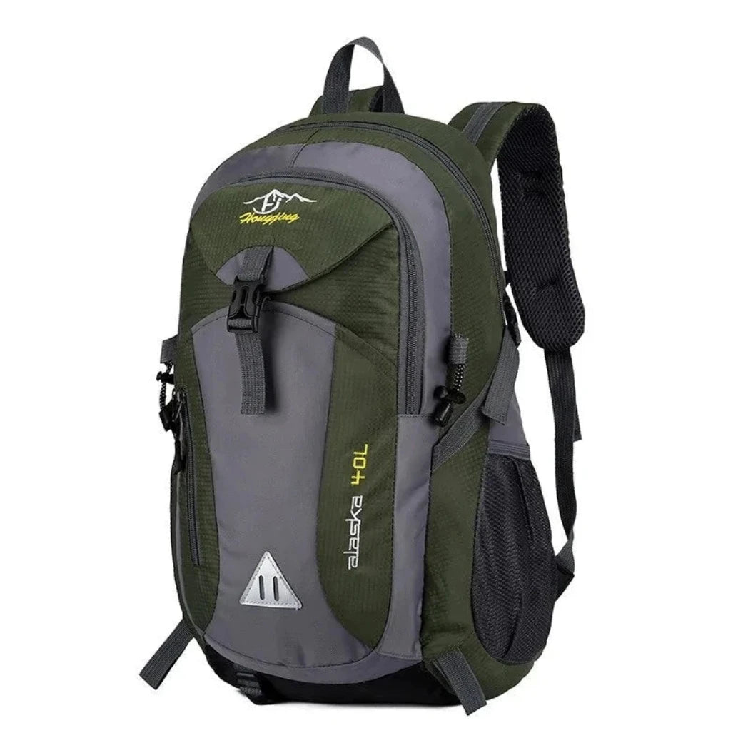 Waterproof Camping Travel Backpack in Army Green