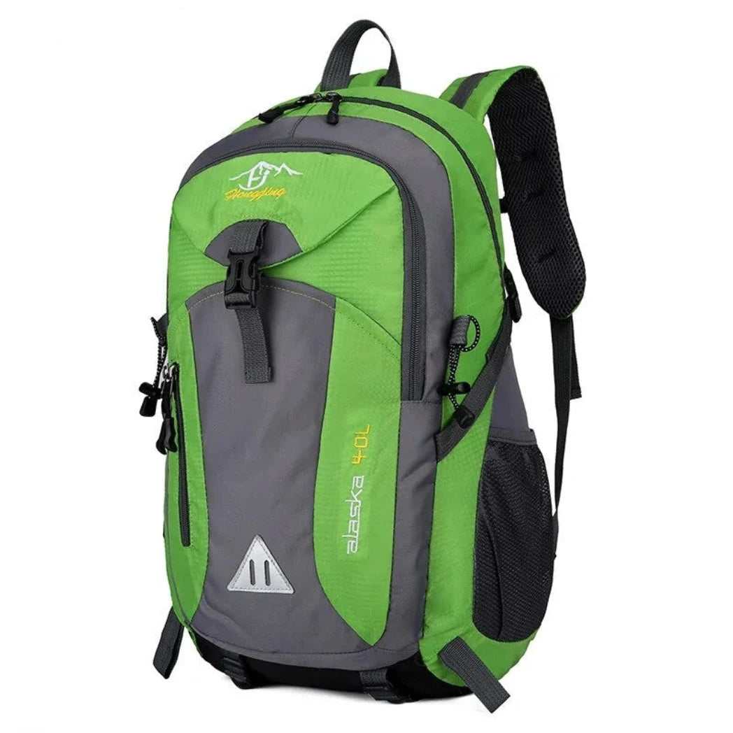 Waterproof Camping Travel Backpack in Green