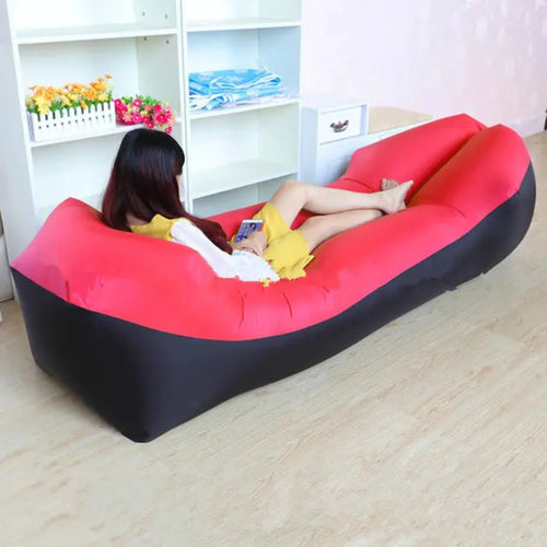 Load image into Gallery viewer, Inflatable Sofa Bed in Red
