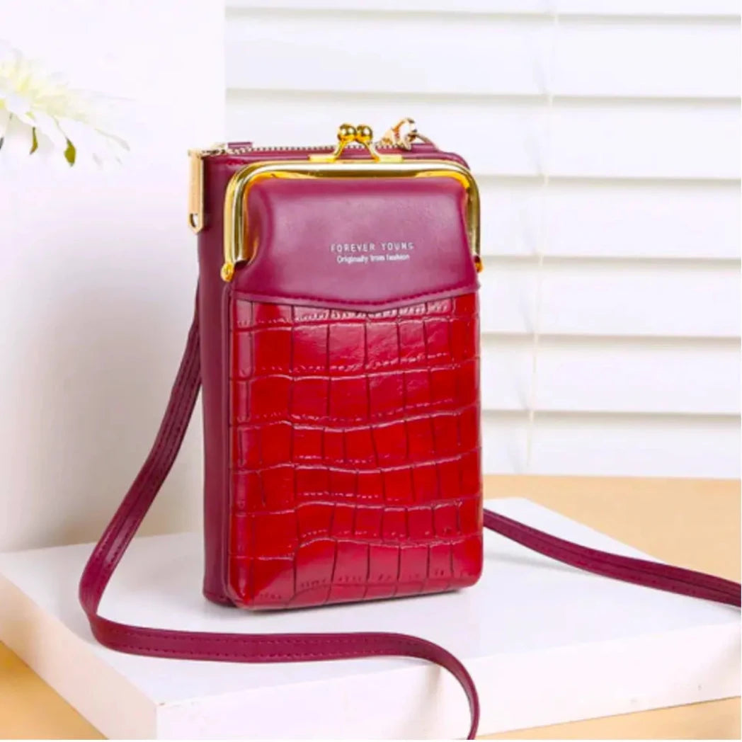 Crossbody Bag in Red