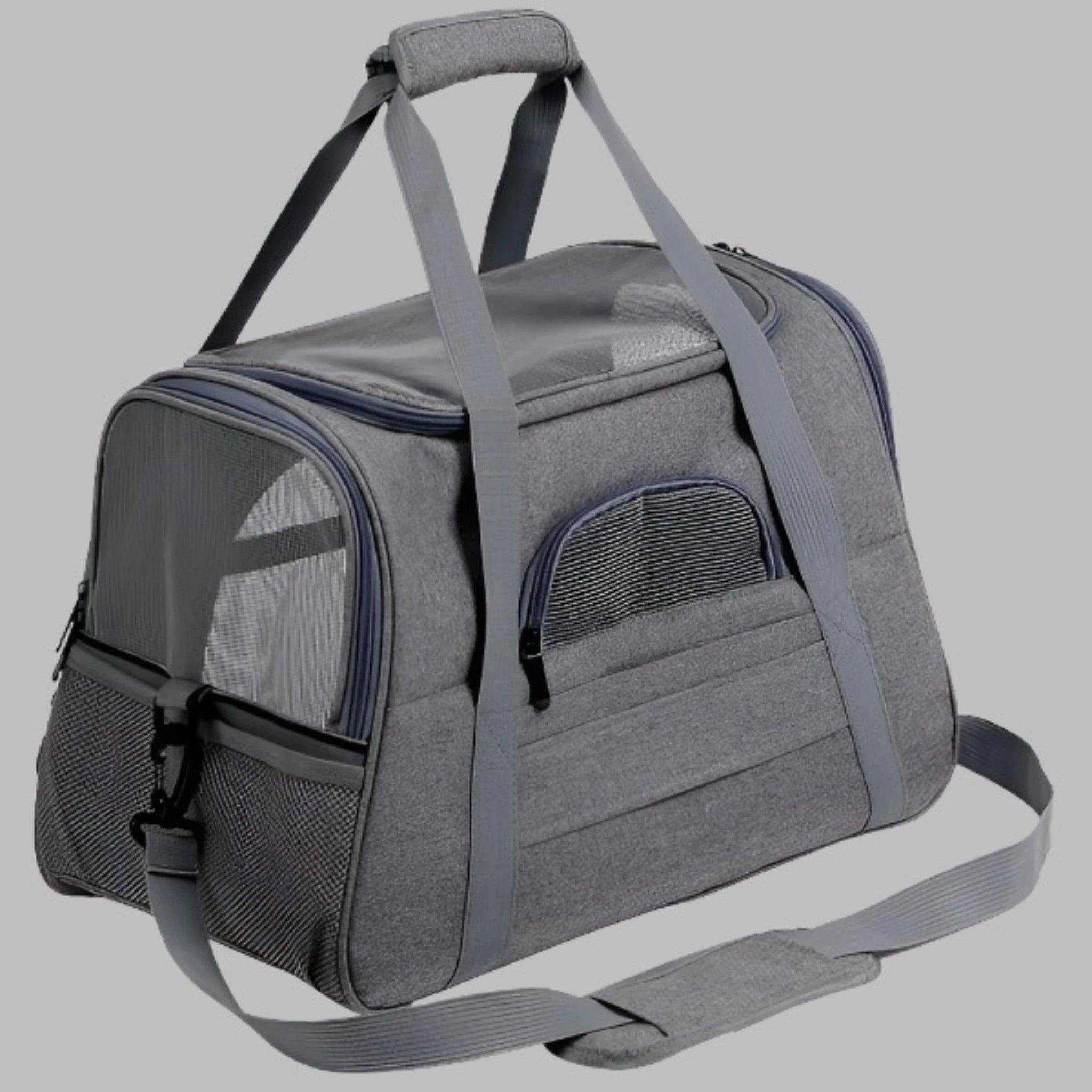 Pet Travel Bag in Gray