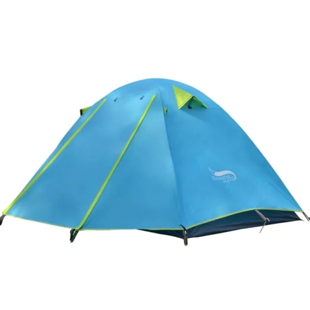 Lightweight Portable Family Tent in Blue