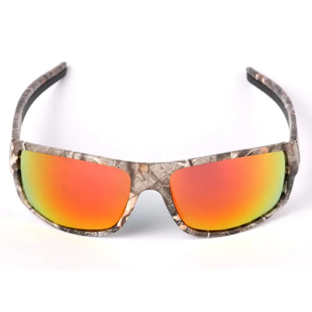 Outdoor Sport Camouflage Sunglasses in Red