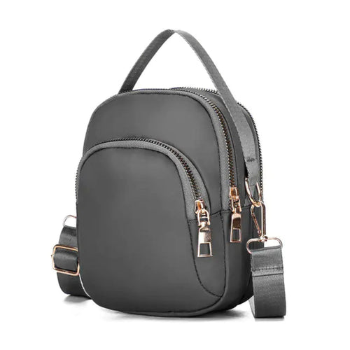 Load image into Gallery viewer, Multifunctional Shoulder Bag in Gray
