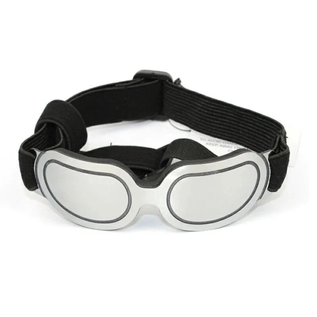 UV Protection Dog Sunglasses in Silver