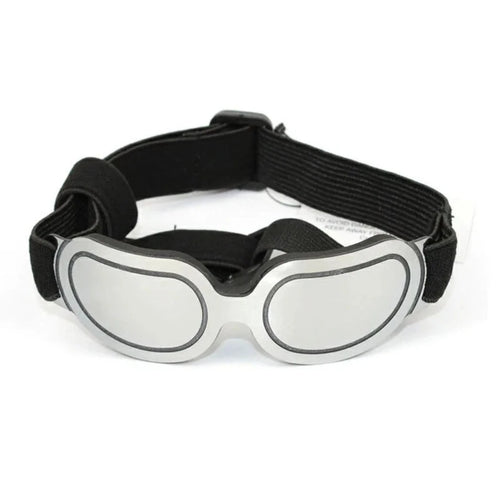 Load image into Gallery viewer, UV Protection Dog Sunglasses in Silver
