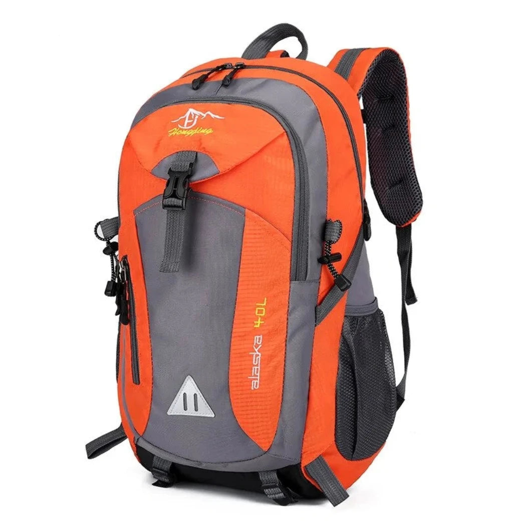 Waterproof Camping Travel Backpack in Orange