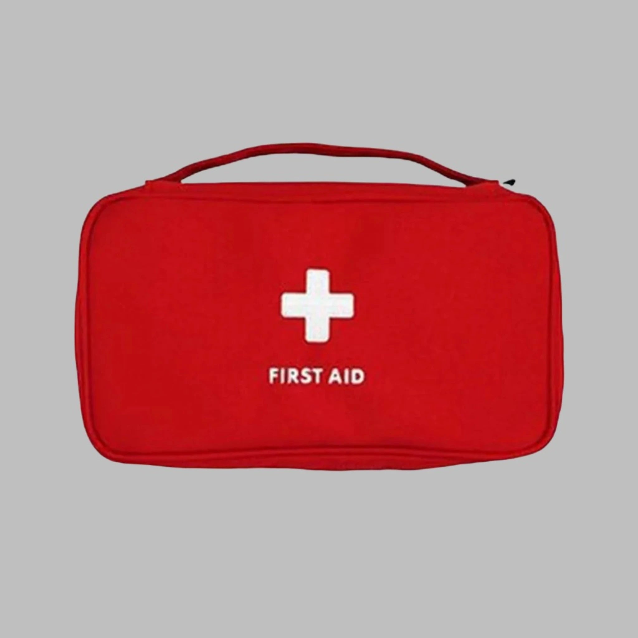 First Aid Kit Bag in Red