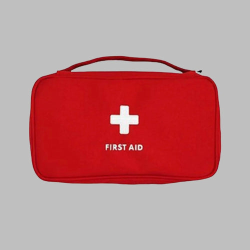 Load image into Gallery viewer, First Aid Kit Bag in Red
