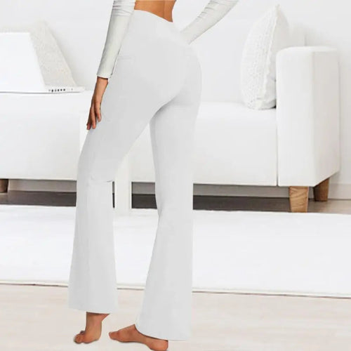 Load image into Gallery viewer, Workout Leggings With Pockets in White
