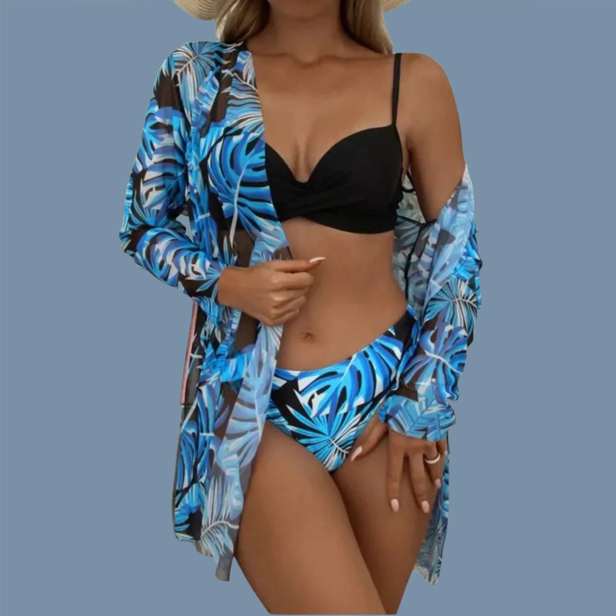 Beach Wear Set in Blue