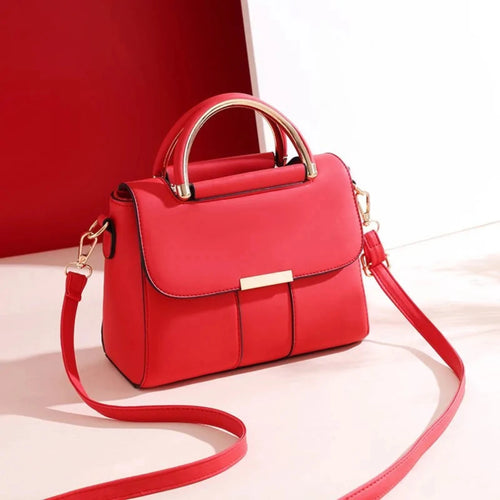 Load image into Gallery viewer, Crossbody Purse Bag in Red
