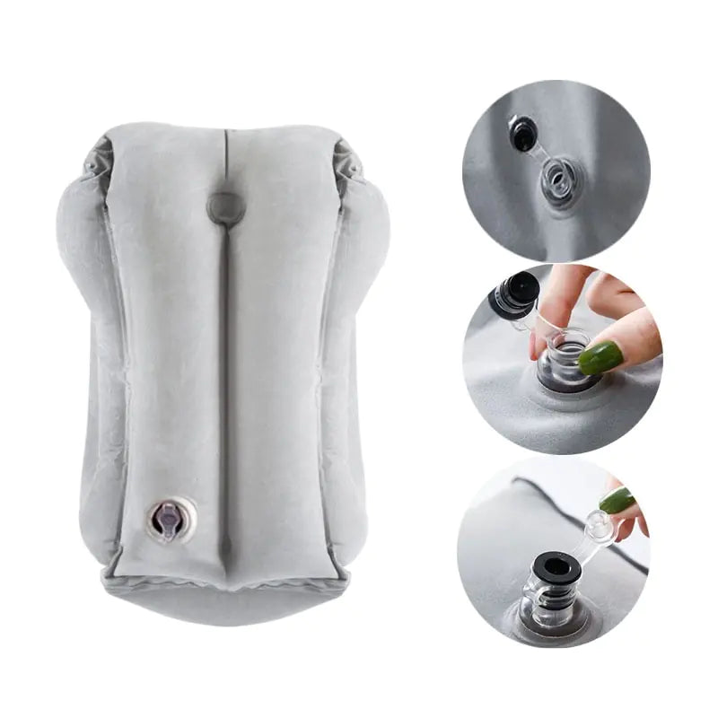  Inflatable Air Cushion Travel Pillow