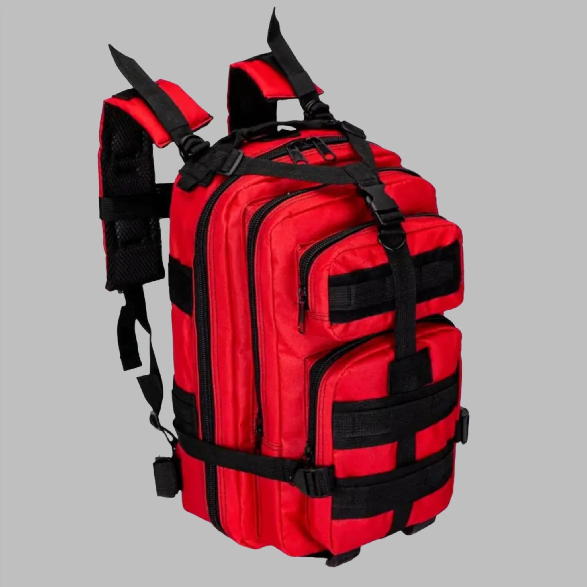 Outdoor Tactical Backpack in Red