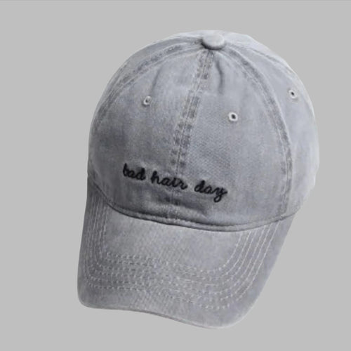 Load image into Gallery viewer, &#39;Bad Hair Day&#39; Embroidered Baseball Cap
