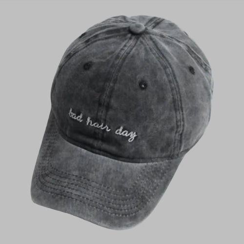 Load image into Gallery viewer, &#39;Bad Hair Day&#39; Embroidered Baseball Cap
