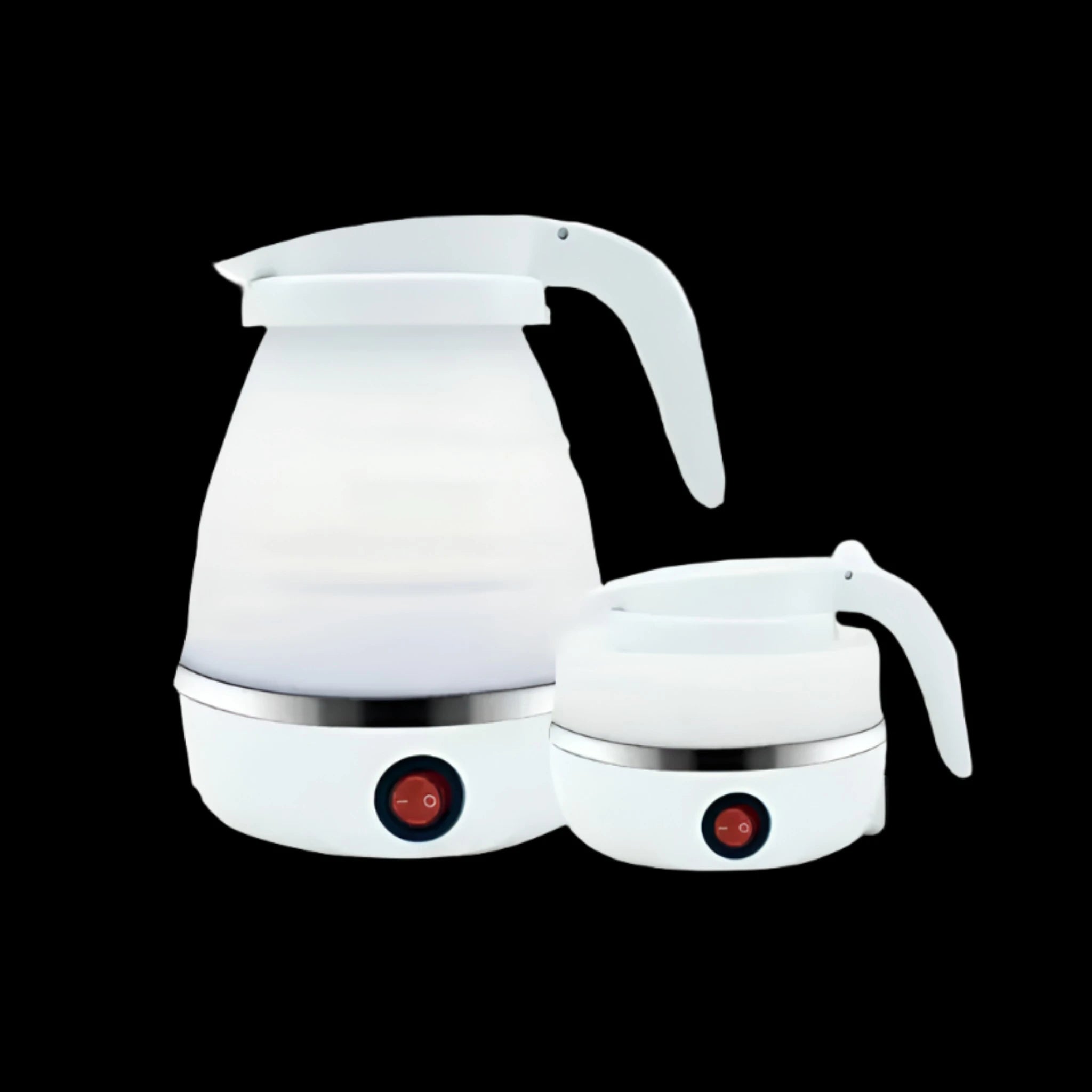 Travel Folding Kettle in White